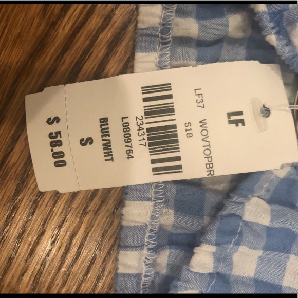 Gingham bandeau - Picture 2 of 5